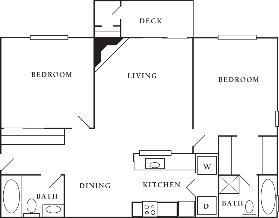 Surrey Downs Apartments in Factoria 13035 S.E. 26th Street