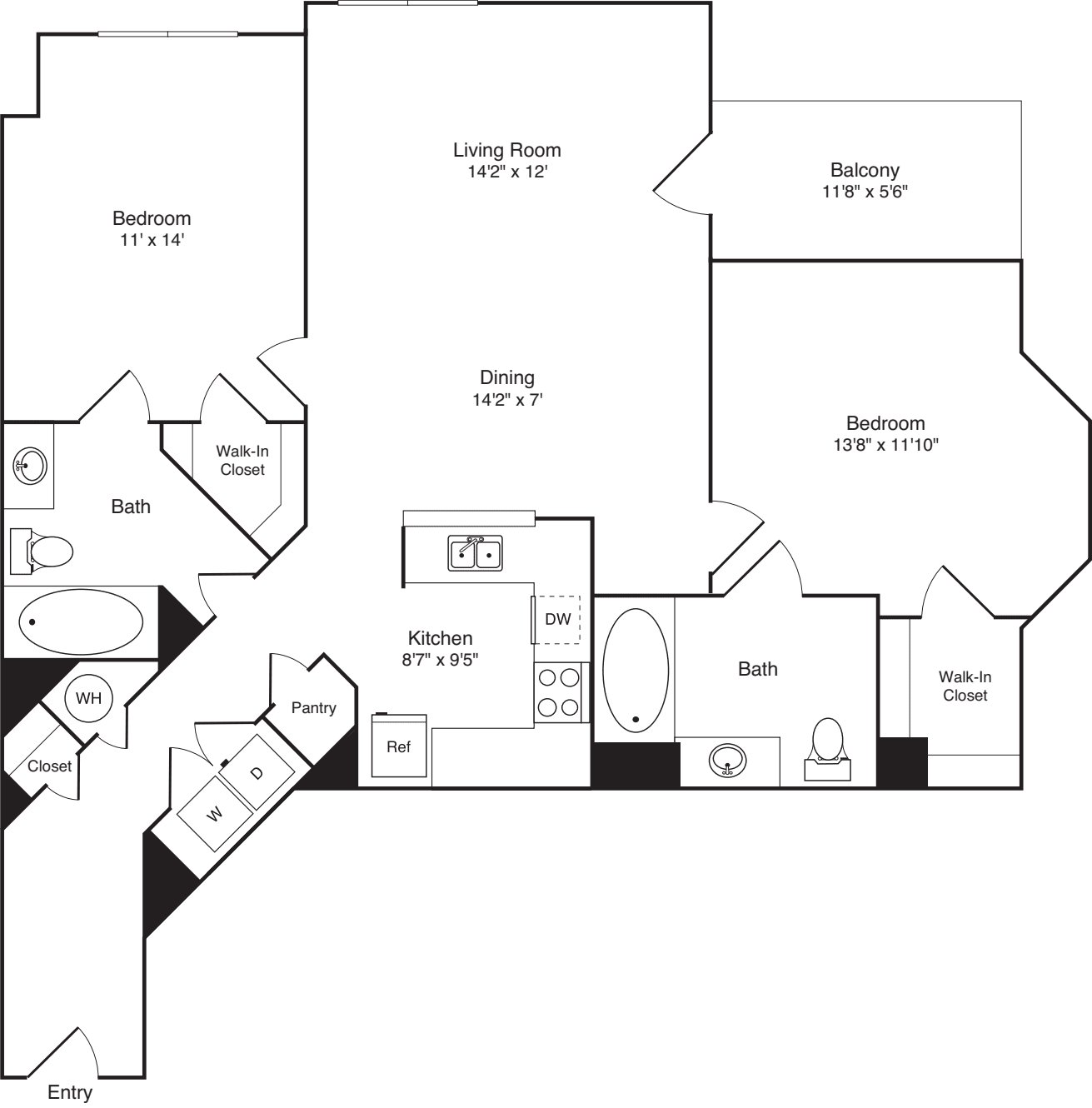 2F floor plan