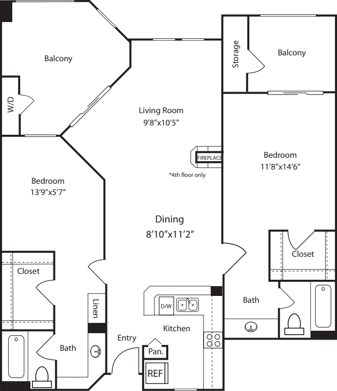 Secca floor plan
