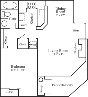 Serrano floor plan