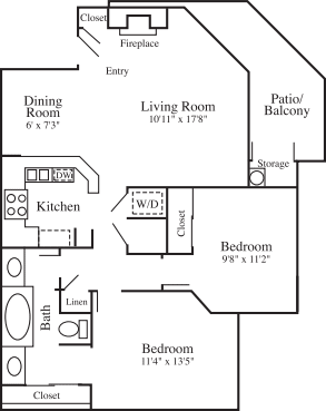Sienna floor plan