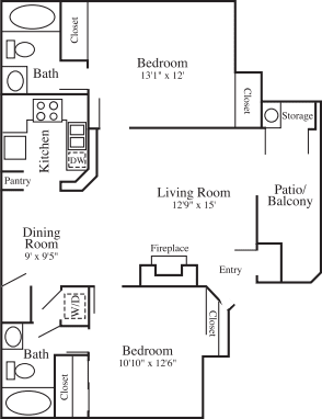 Vista floor plan