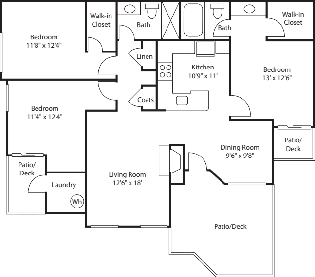 Cozumel floor plan