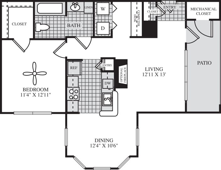 London floor plan