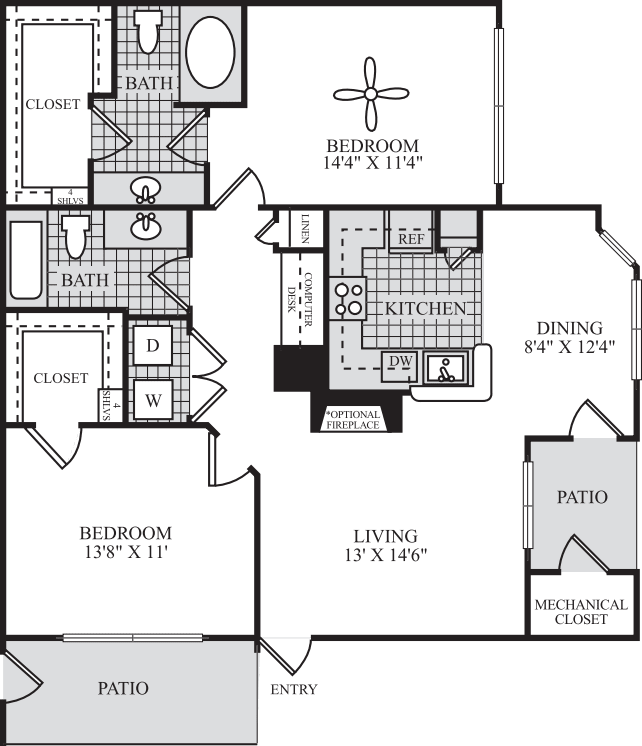 Seville floor plan