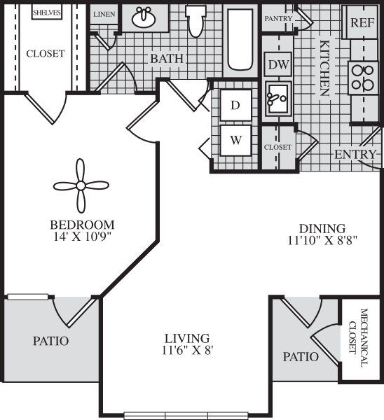 Athens floor plan