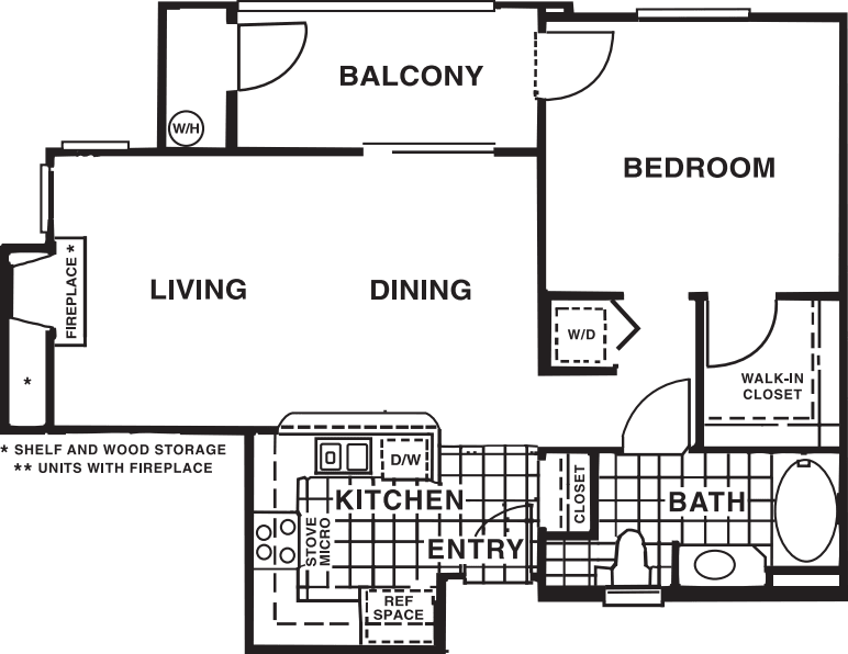 Cabana floor plan