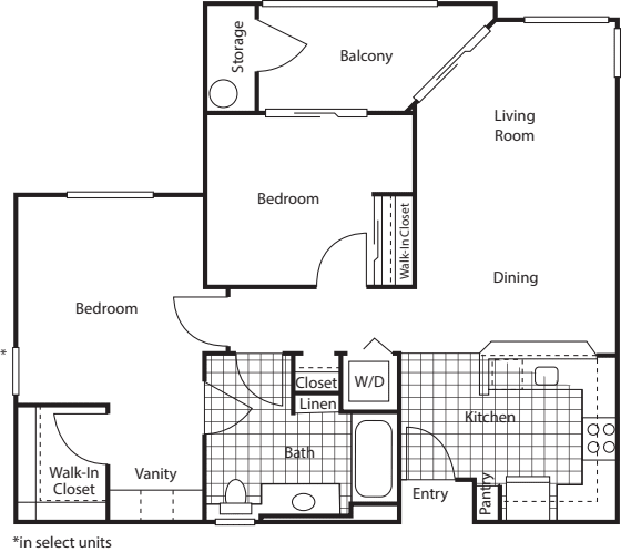 Villa floor plan