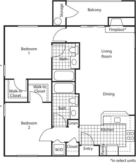 Casa floor plan
