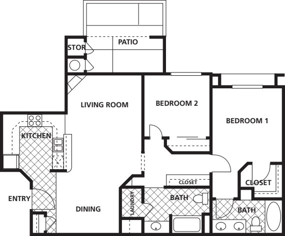 Chateau floor plan