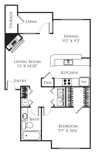 1A floor plan