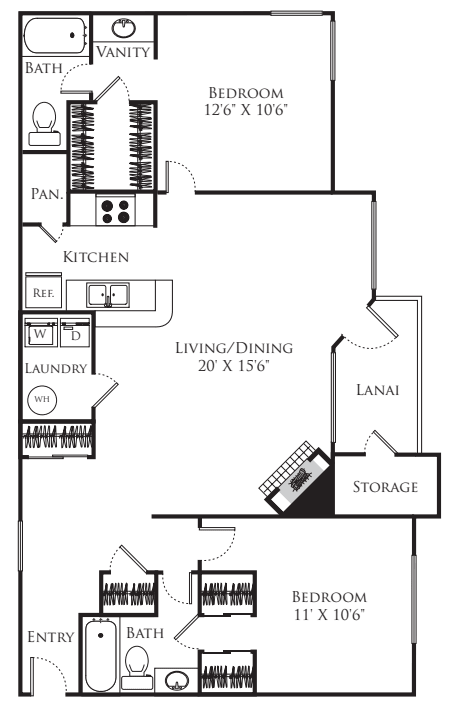 2D floor plan