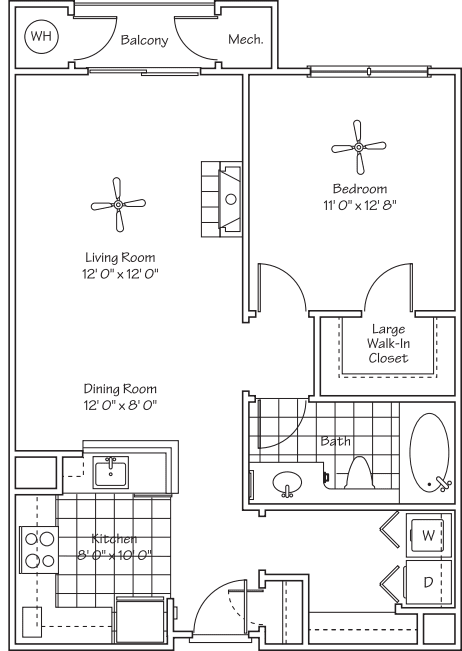 The Allison floor plan