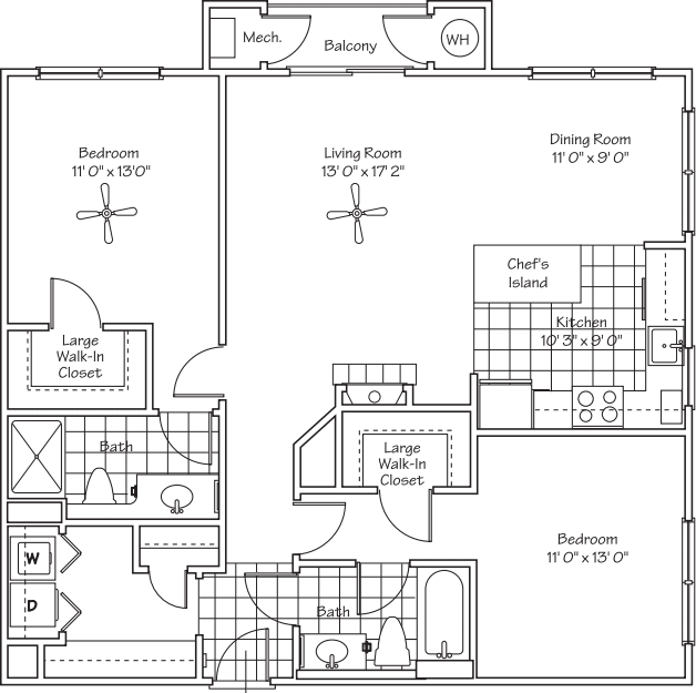 The Bradford floor plan