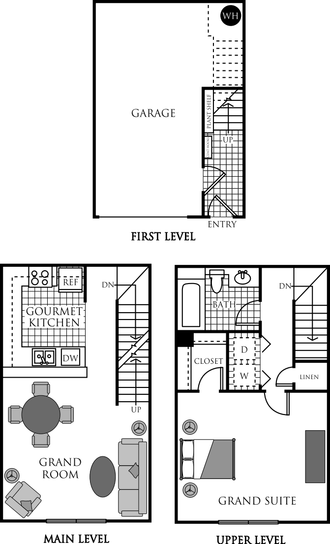 The Craftsman floor plan
