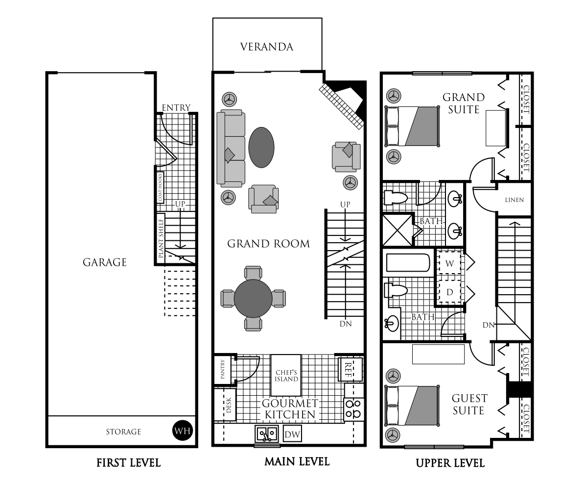 The Artisan floor plan