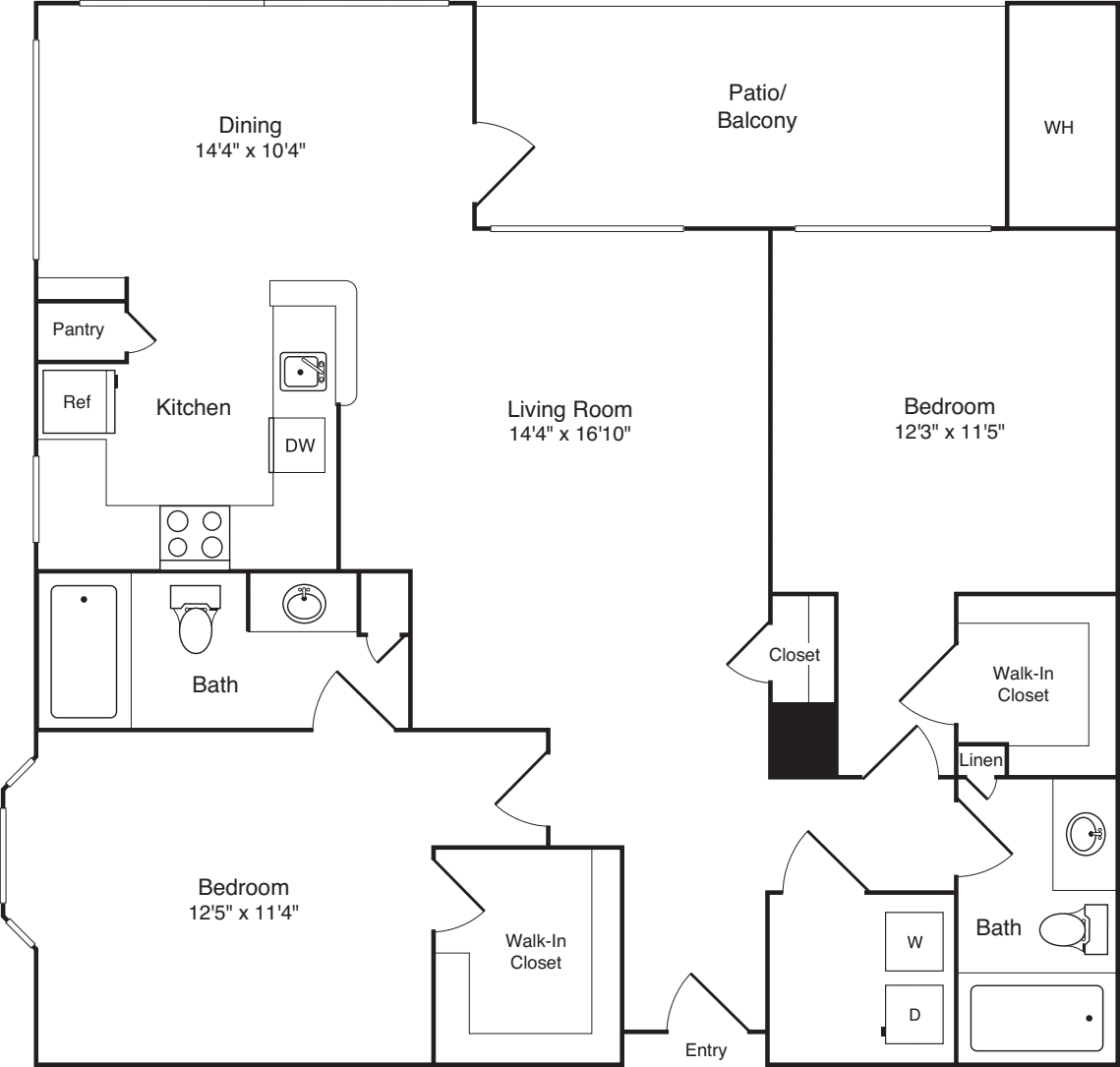 Hamilton floor plan