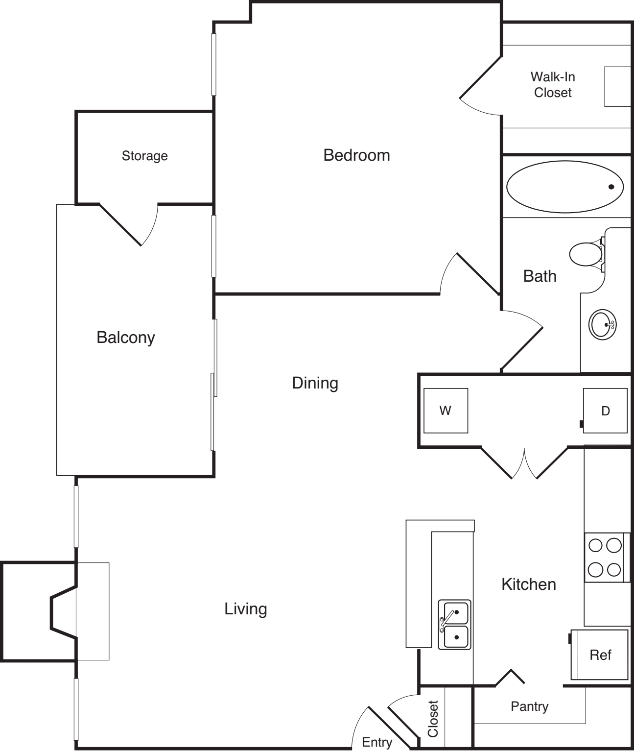 Thoreau floor plan