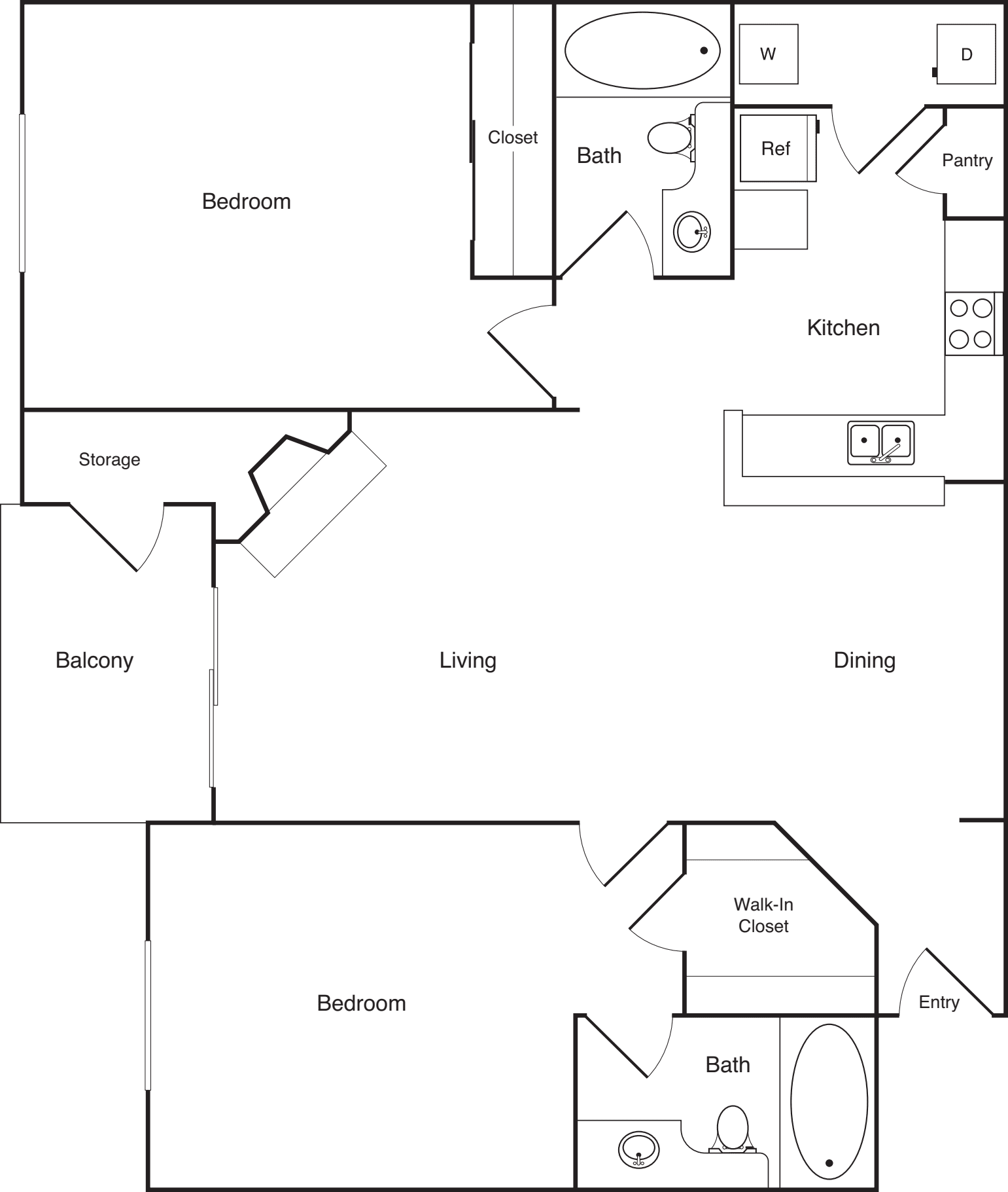 Chaucer floor plan