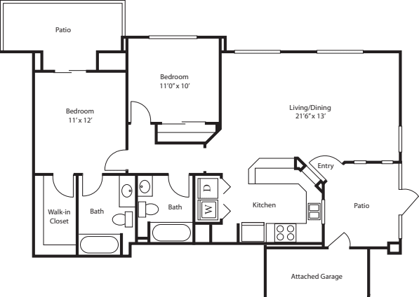 Darlington floor plan