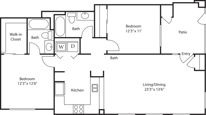 Frontera floor plan