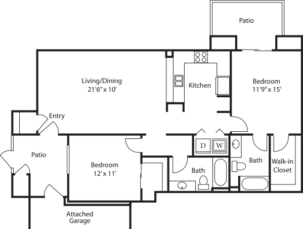 Florian floor plan