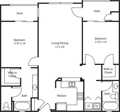 Estancia floor plan
