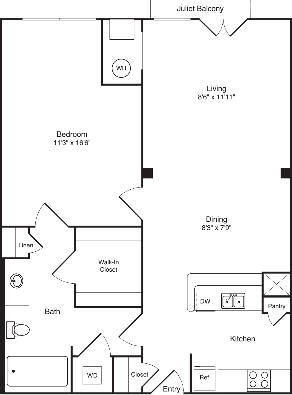 Mellon floor plan