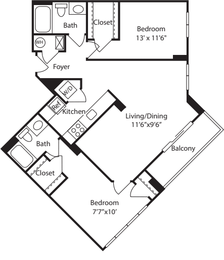 C6 Alt Floors 10-11 floor plan