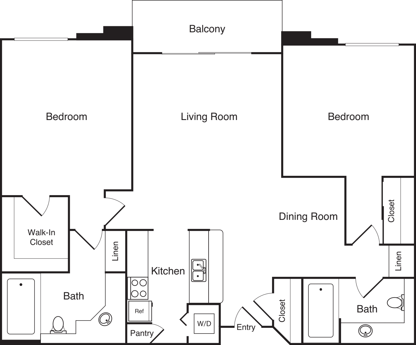 Santa Monica floor plan