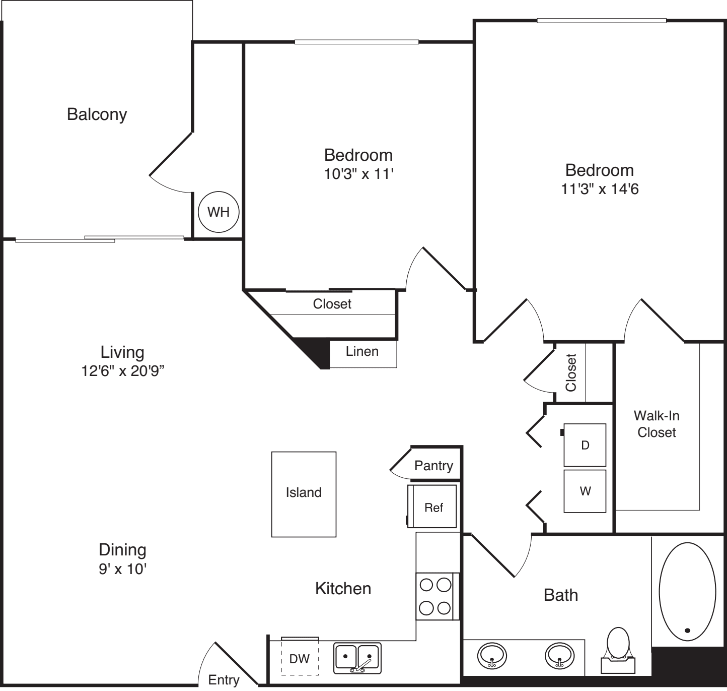 The Granada floor plan