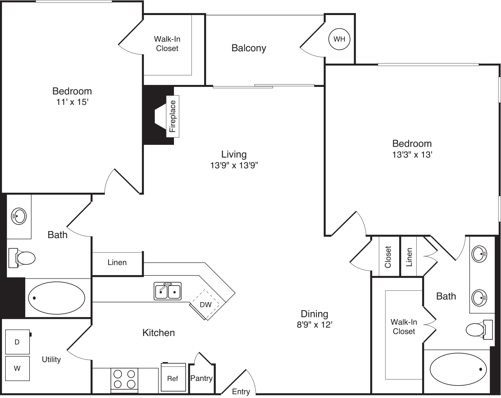 The Casablanca floor plan