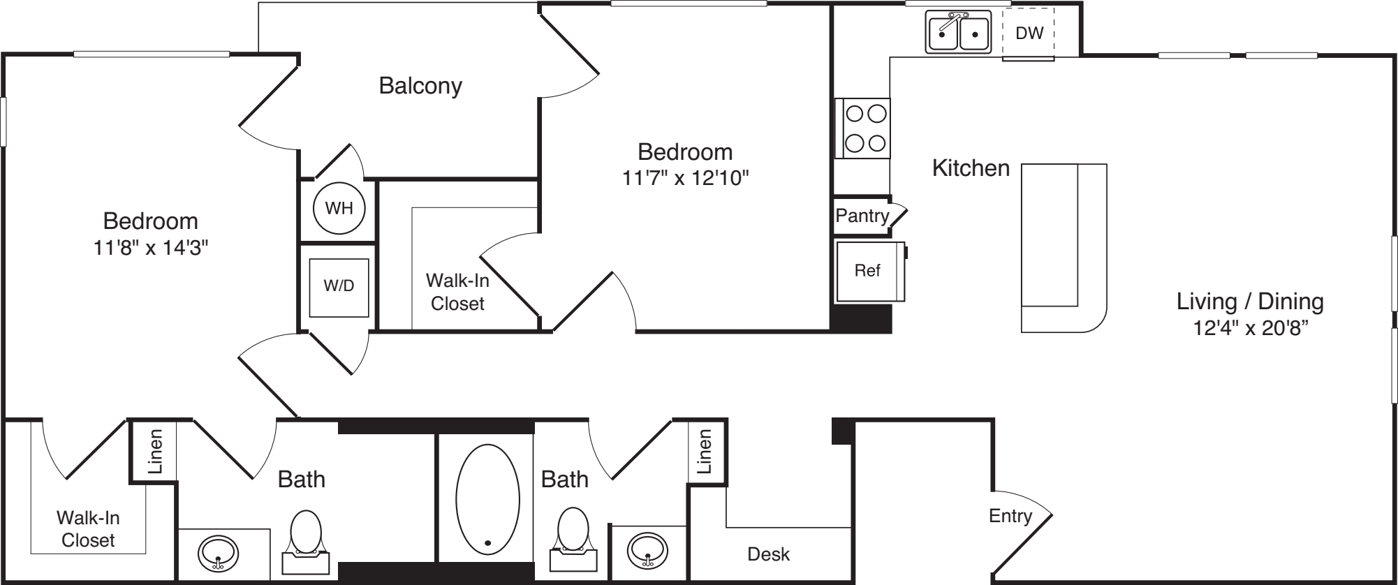 The Florence floor plan