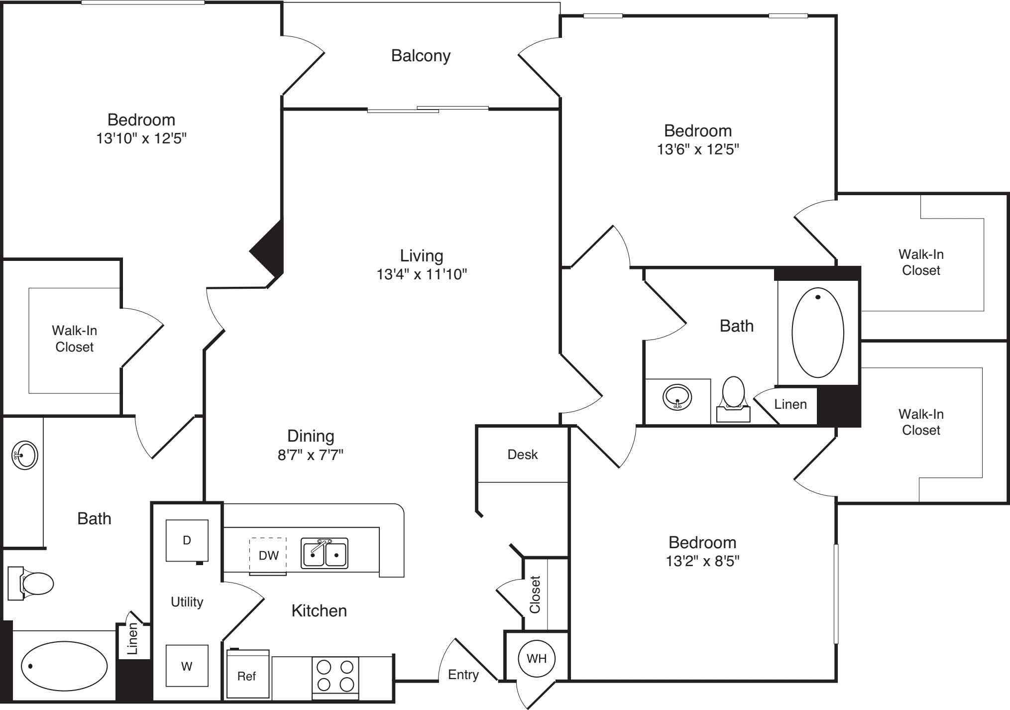 The Montierra floor plan