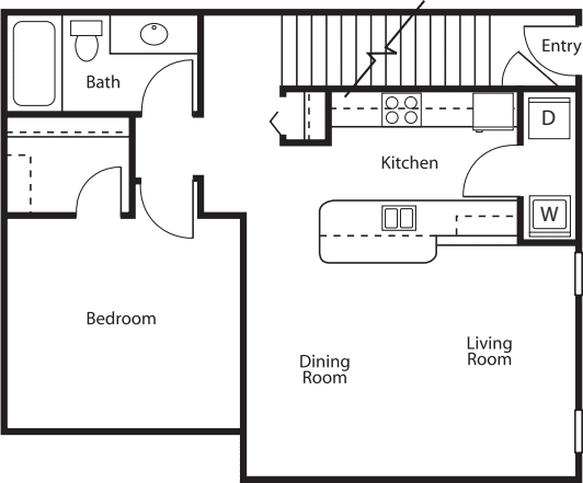 Carriage floor plan