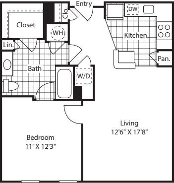 Hudson (A13) floor plan