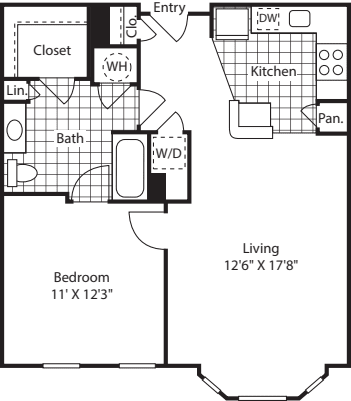 Hudson (A1) floor plan