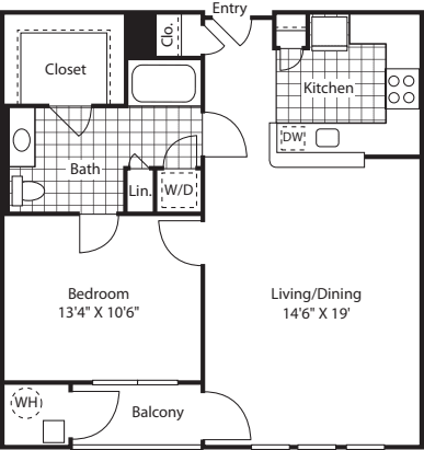 Morris (A2) floor plan