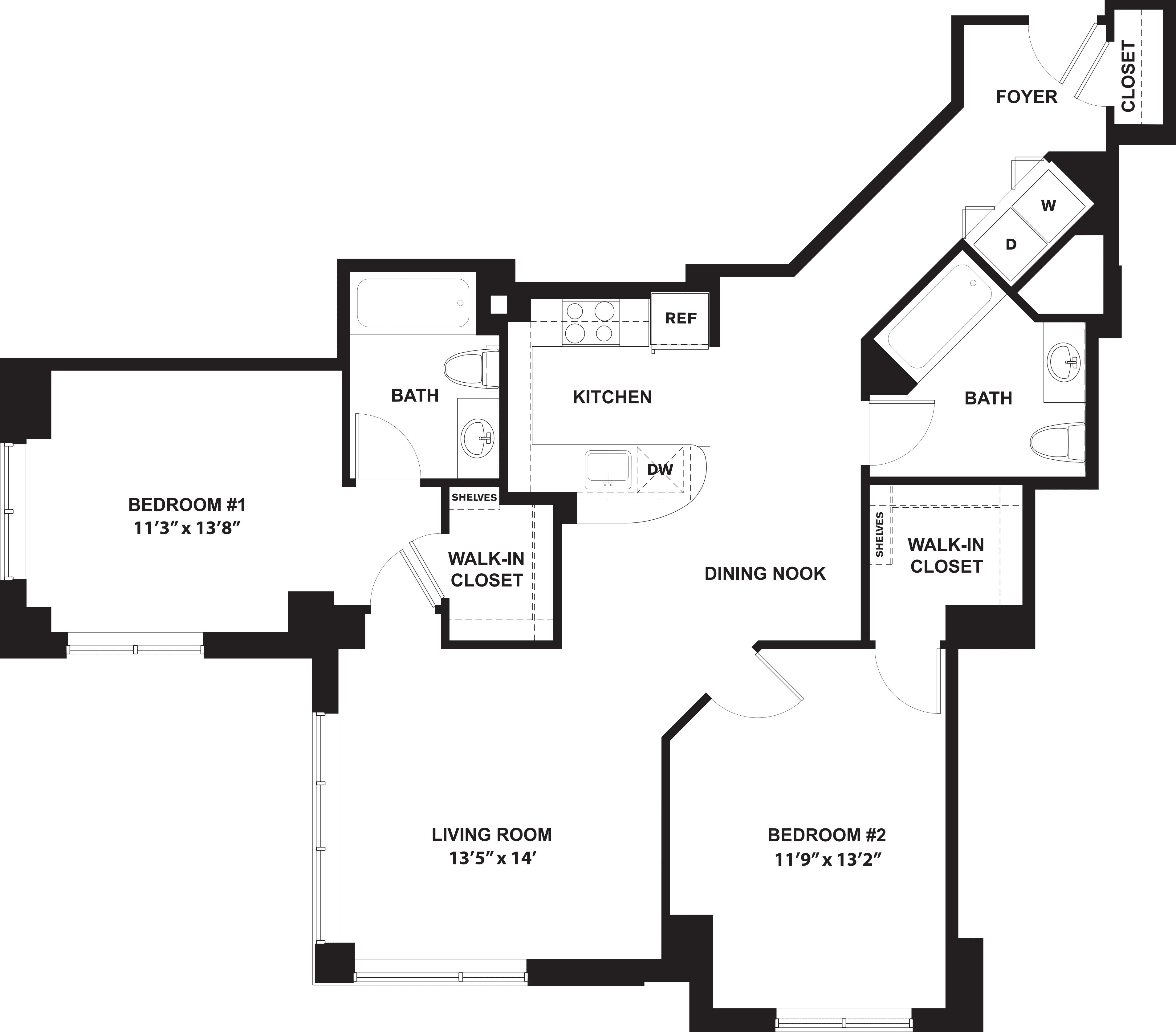 Oxford floor plan