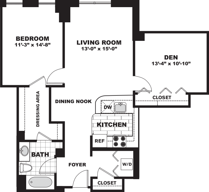 Bristol (Plus Den) floor plan