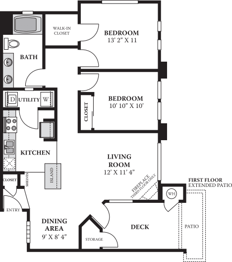 The Segel floor plan
