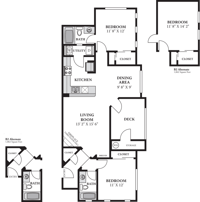 The Rosenbaun floor plan