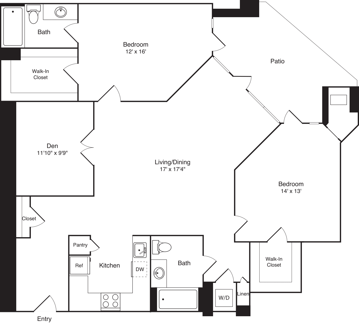 B8Da floor plan