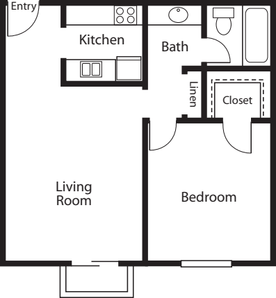 1A floor plan