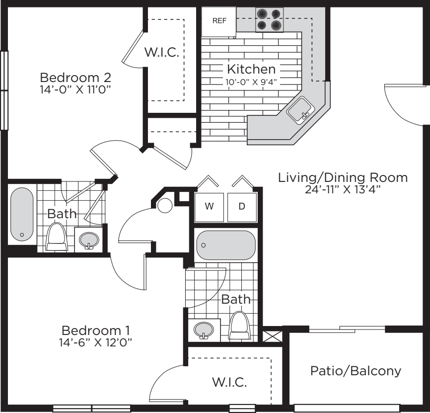 The Brighton floor plan