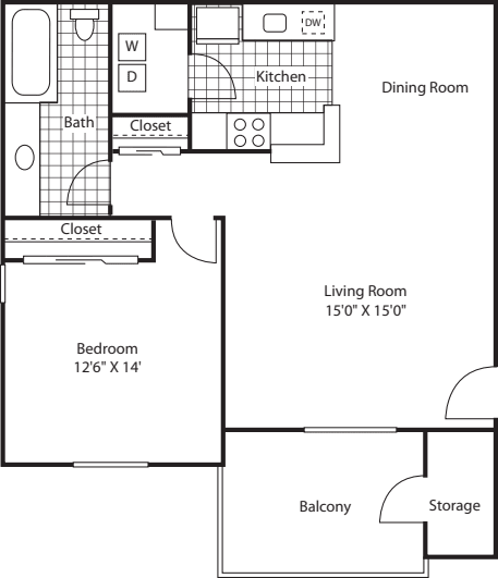The Larkspur floor plan