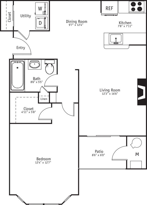 Bedford floor plan