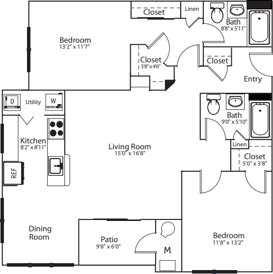 Essex floor plan