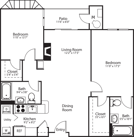 Weston floor plan