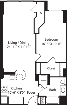 Prince floor plan